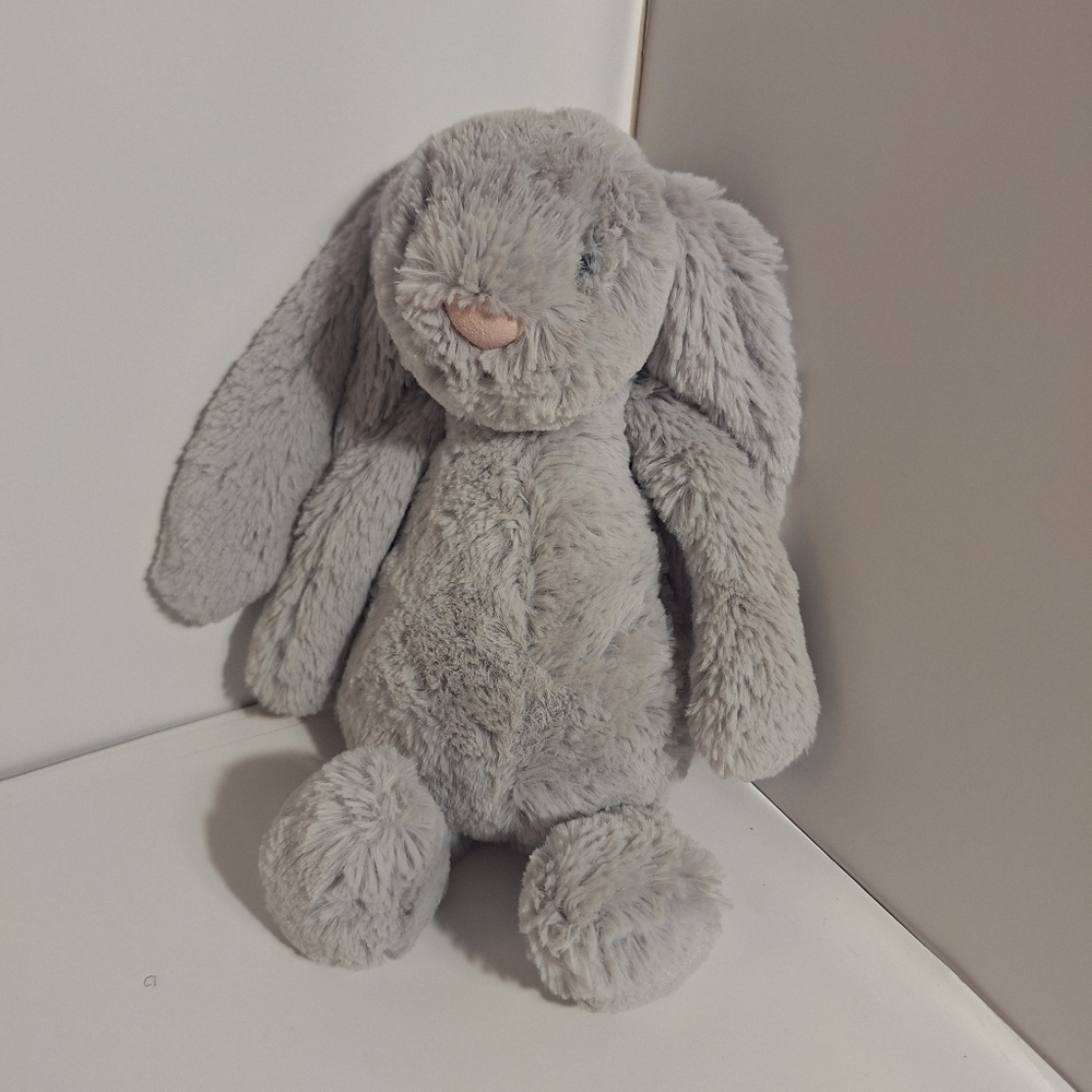 Gray Plush Bunny‎ Toy